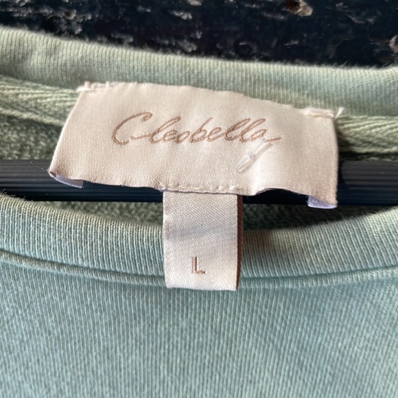 Cleobella mixed media ruffle top - Picture 5 of 5